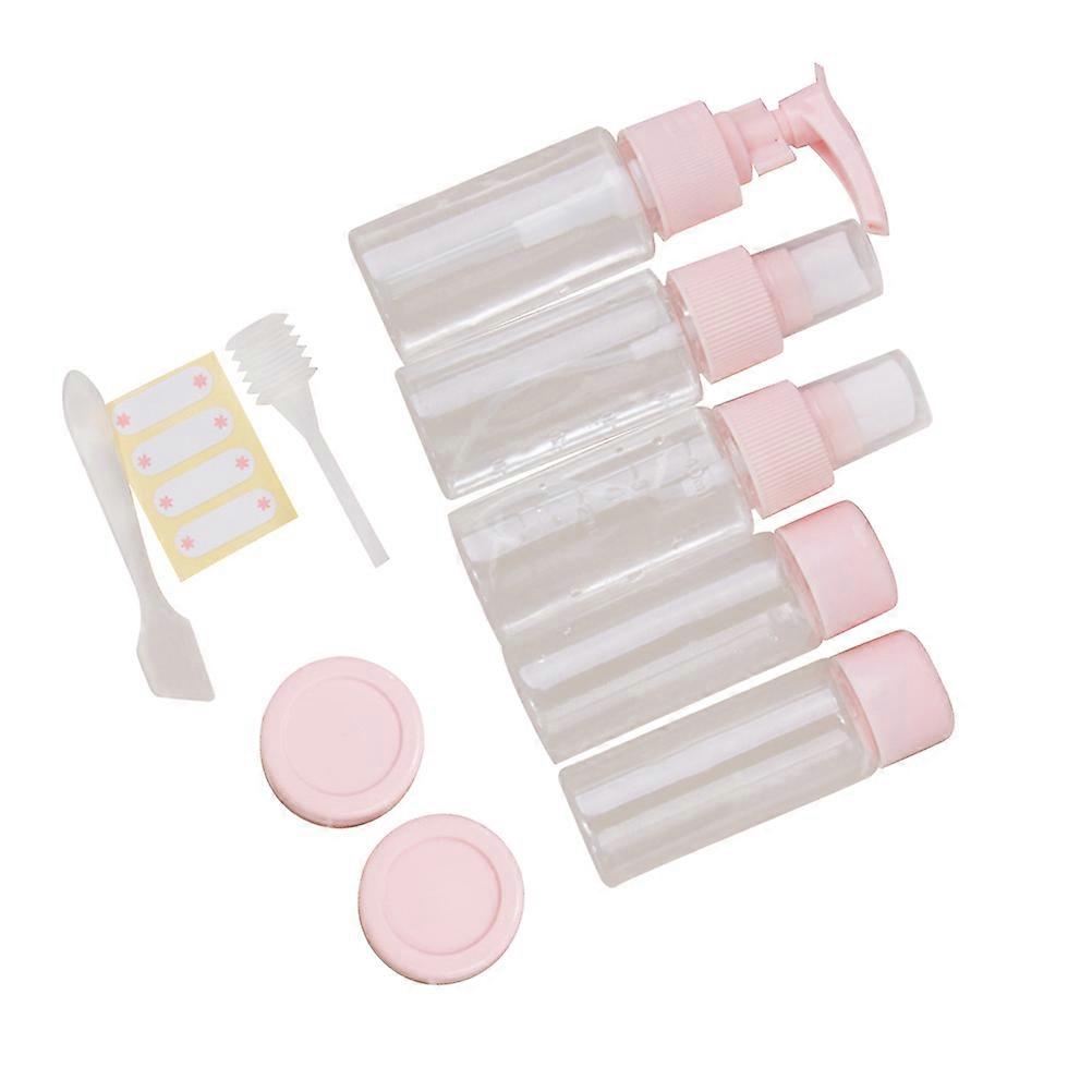 Subpackaging Bottle Cosmetics for Storage Use 1Set Pink Travel Liquid Container