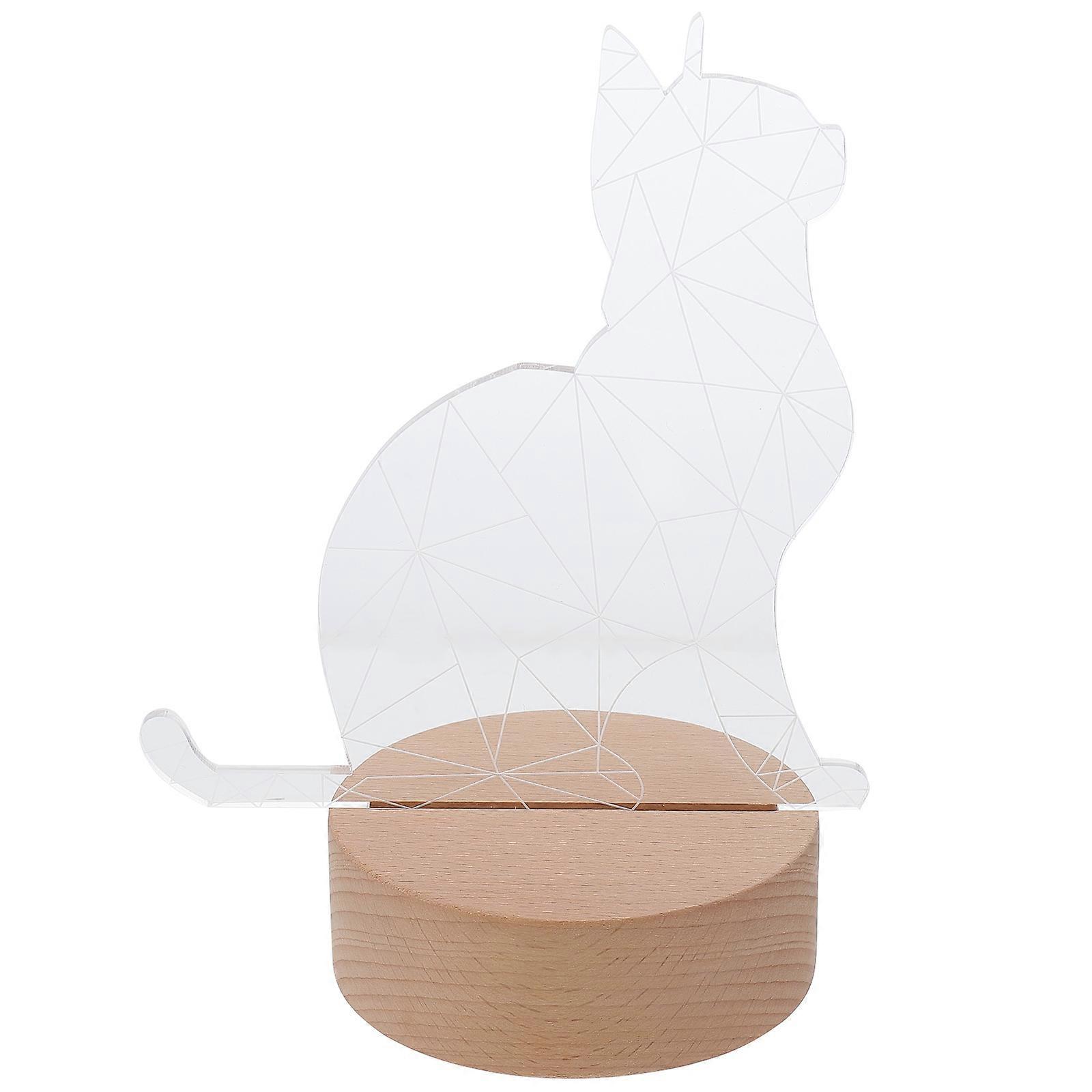 Animal Table Lamp Cat Design LED Desk Lamp with Bedside Light