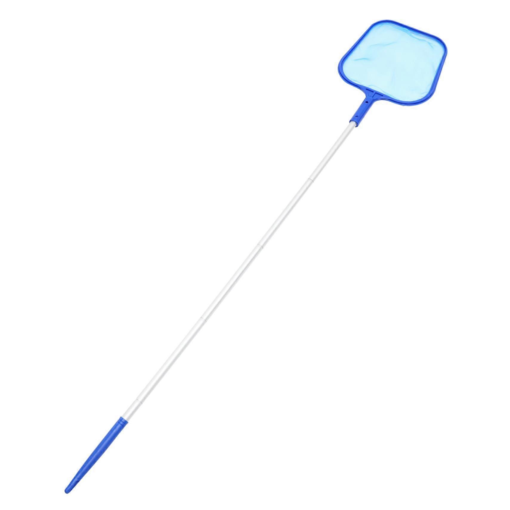 Pool Skimmer Net with Fine Mesh for Deep Water Leaf and Debris Removal, Lightweight Cleaning Kit