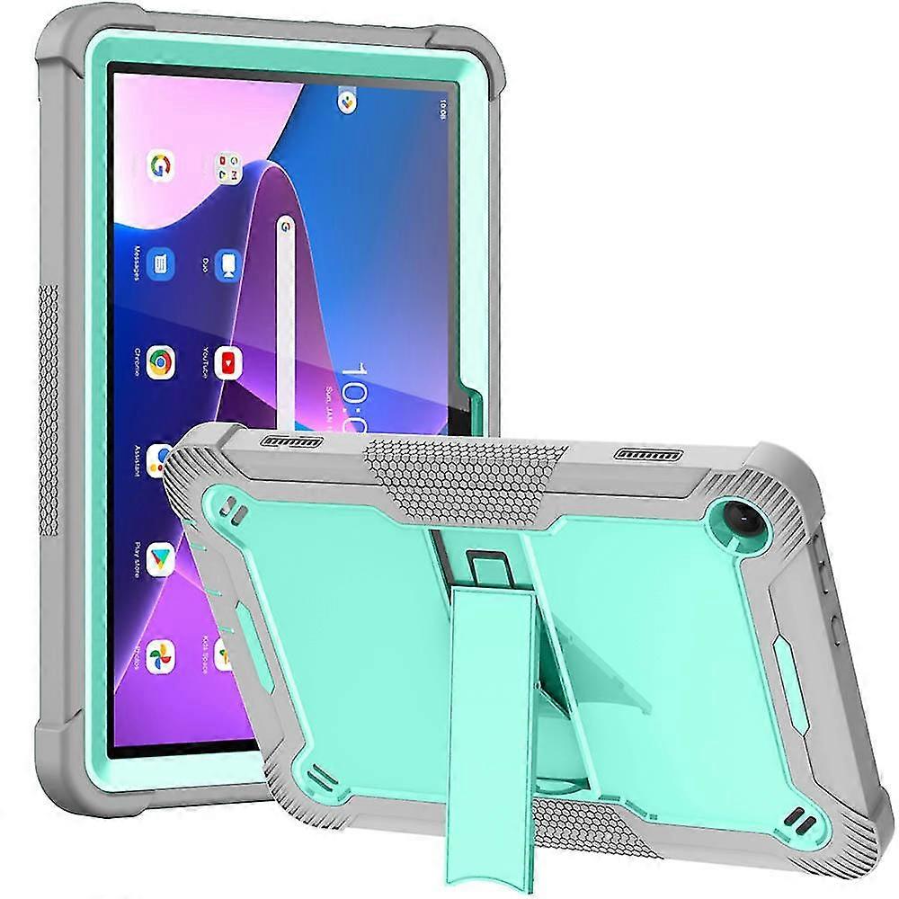 Capa resistente a impactos com suporte para Lenovo Tab M10 HD 3ª geração 2022 de 10,1 polegadas (26-27).