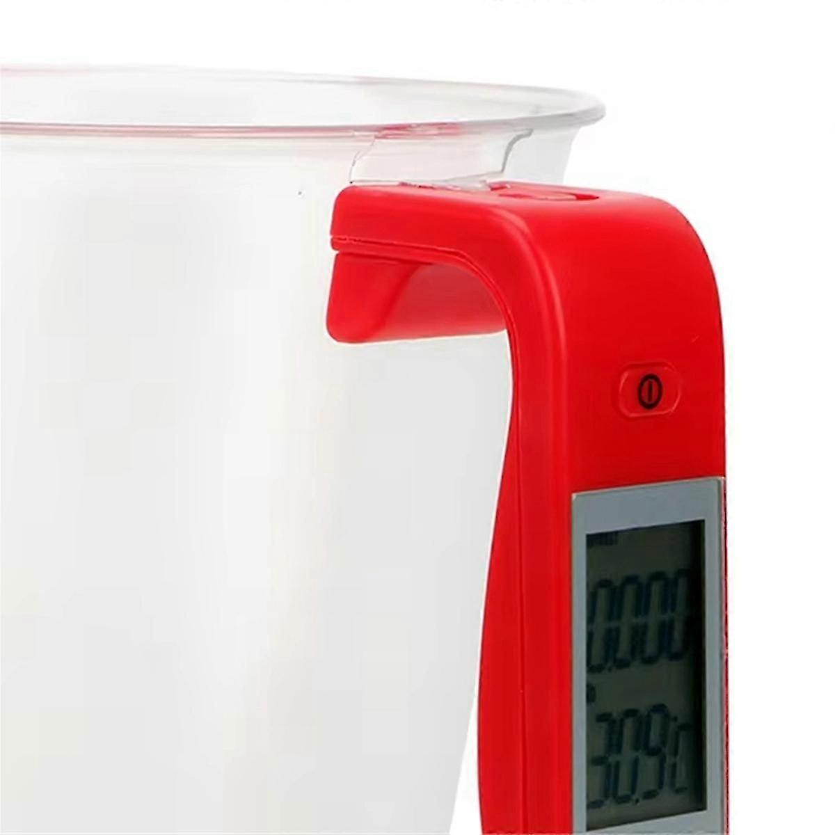 Kitchen Scales Temperature Measurement Cups Electronic Tool with LCD Display Digital Beaker Hostweig