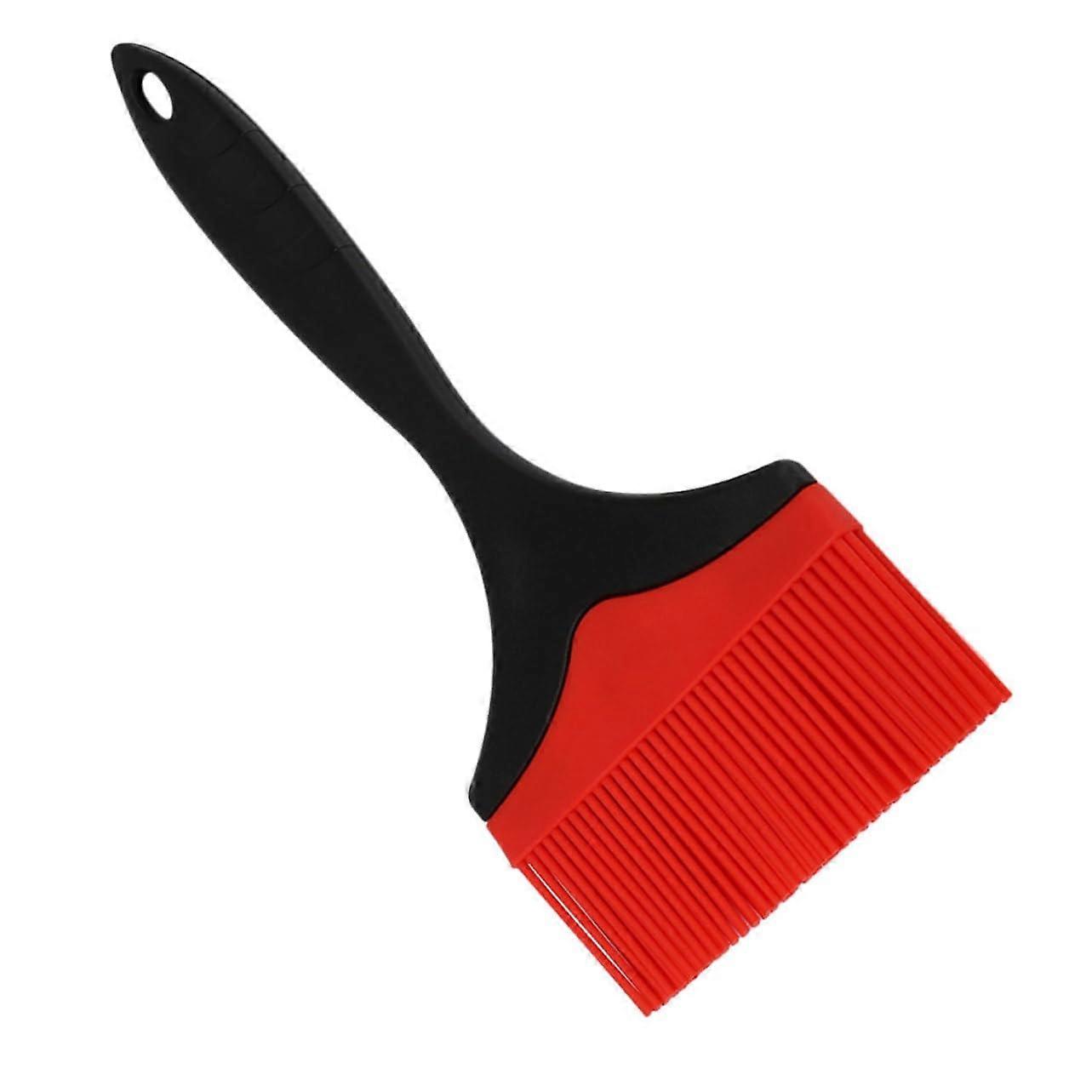 Silicone Basting Brush with Ergonomic Handle for BBQ and Baking, Wide Head, Dishwasher Safe