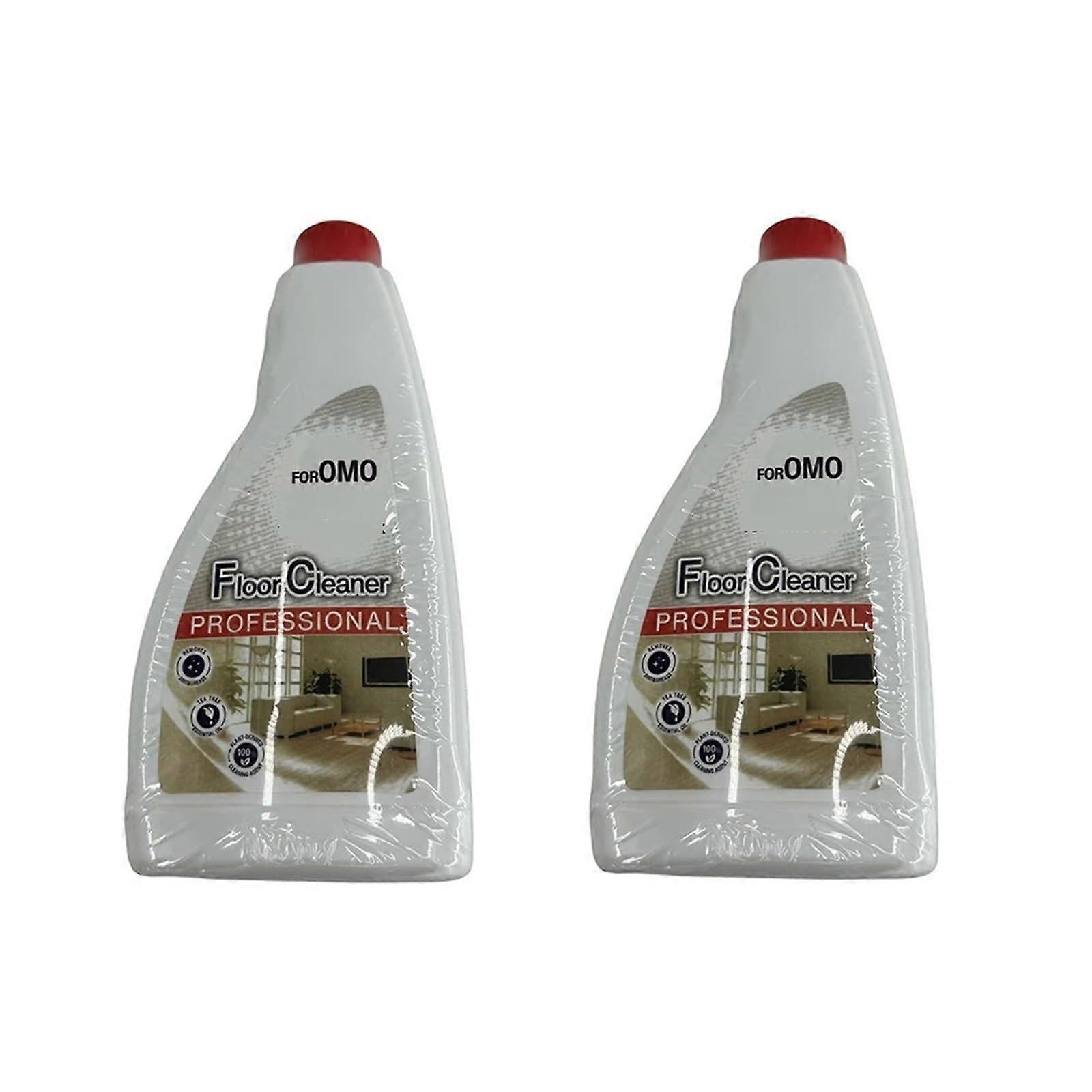 Cleaning Solution 2 Pack for Roborock S8 S7 Q7 Q5, Low Foam MultiFloor Robot Mop Cleaner