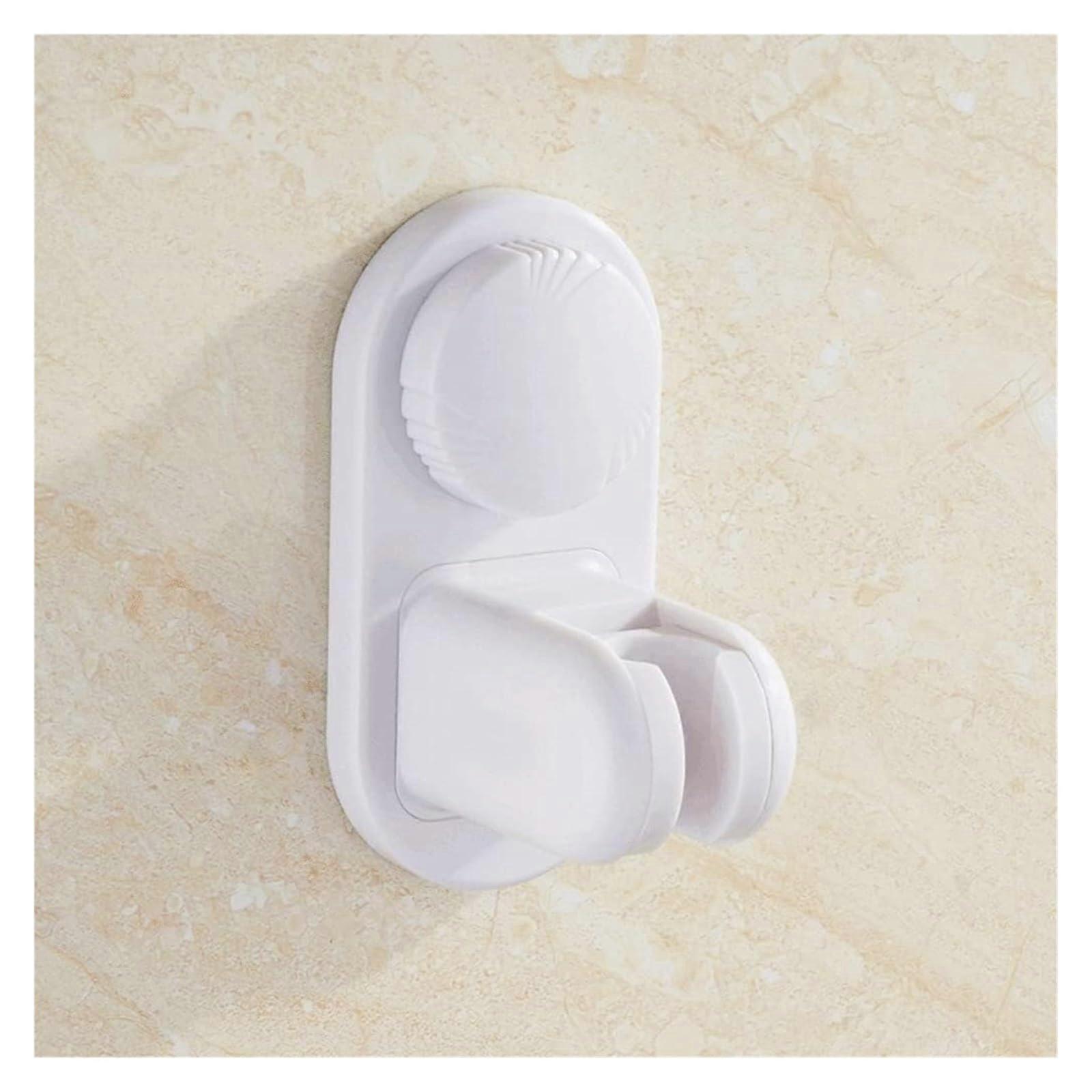 Adjustable Wall Mount Shower Head Holder with Secure Vacuum Suction, NoDrill Easy Install