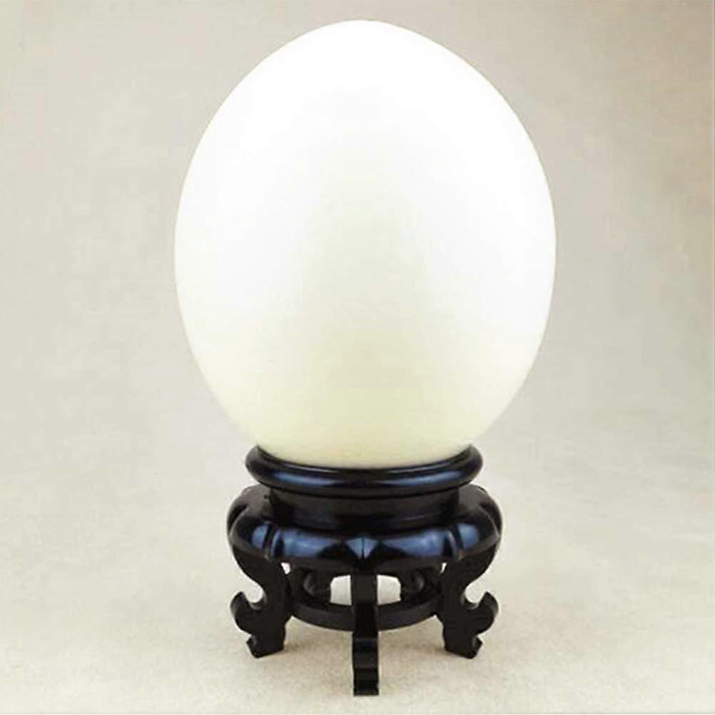 Egg Display Stand ABS with Stable FiveFeet Base for Decorative Eggs Home and Office Black
