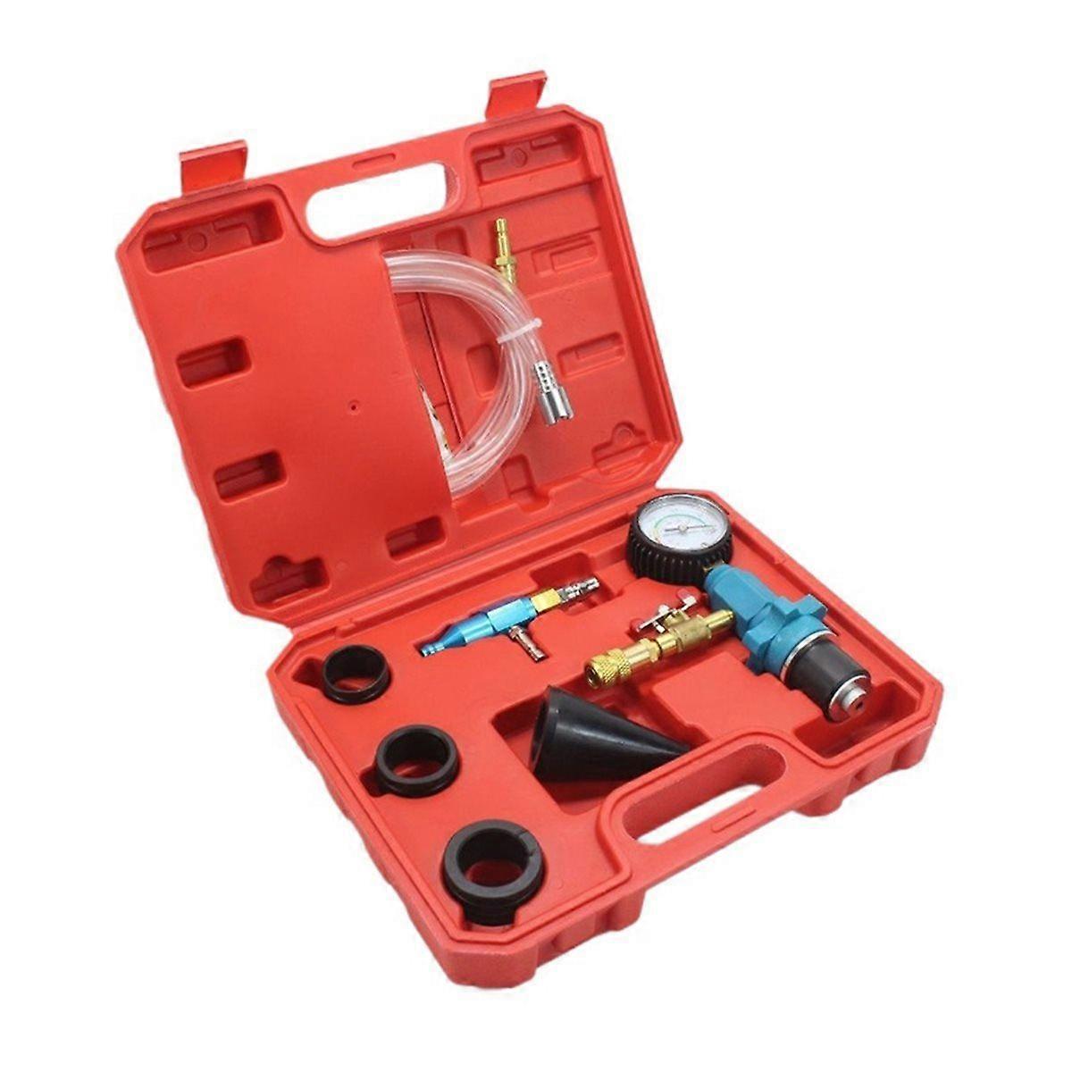 Universal Car Cooling System Vacuum Purge Coolant Refill Tool Kit Auto Engine Cooling Tool