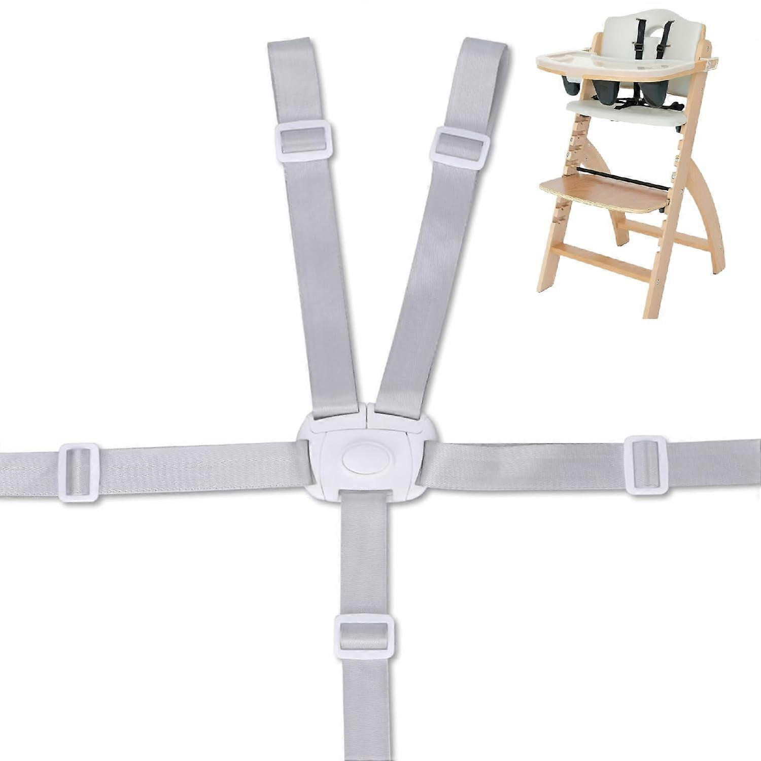 Chair Replacement Straps for Abiie Beyond Junior, Adjustable 5to3 Point Safety Harness