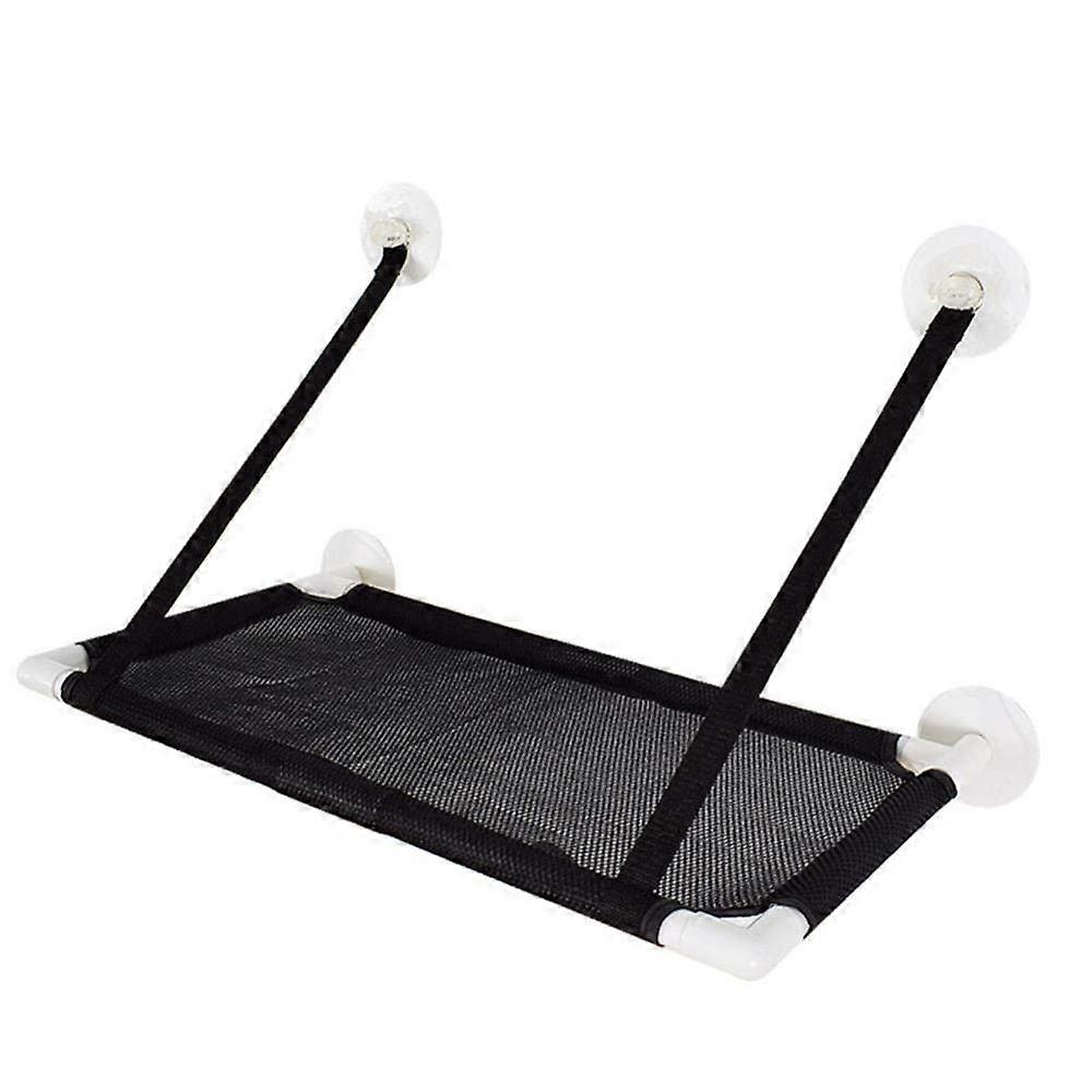 Cat Window Perch with Strong Suction Cups, Durable Mesh Hammock Bed, 2Pcs Window Mounted