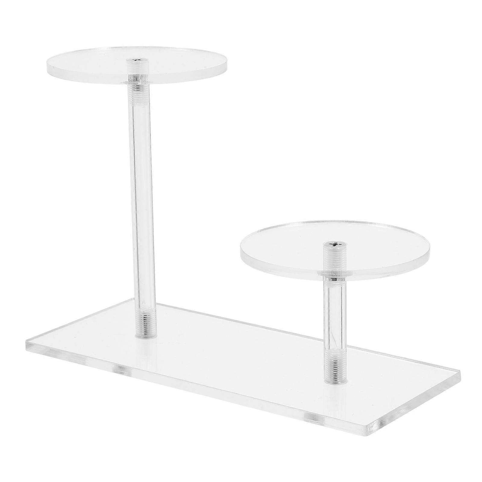 Acrylic Multi-Layer Display Holder for Jewelry and Figures 1Set