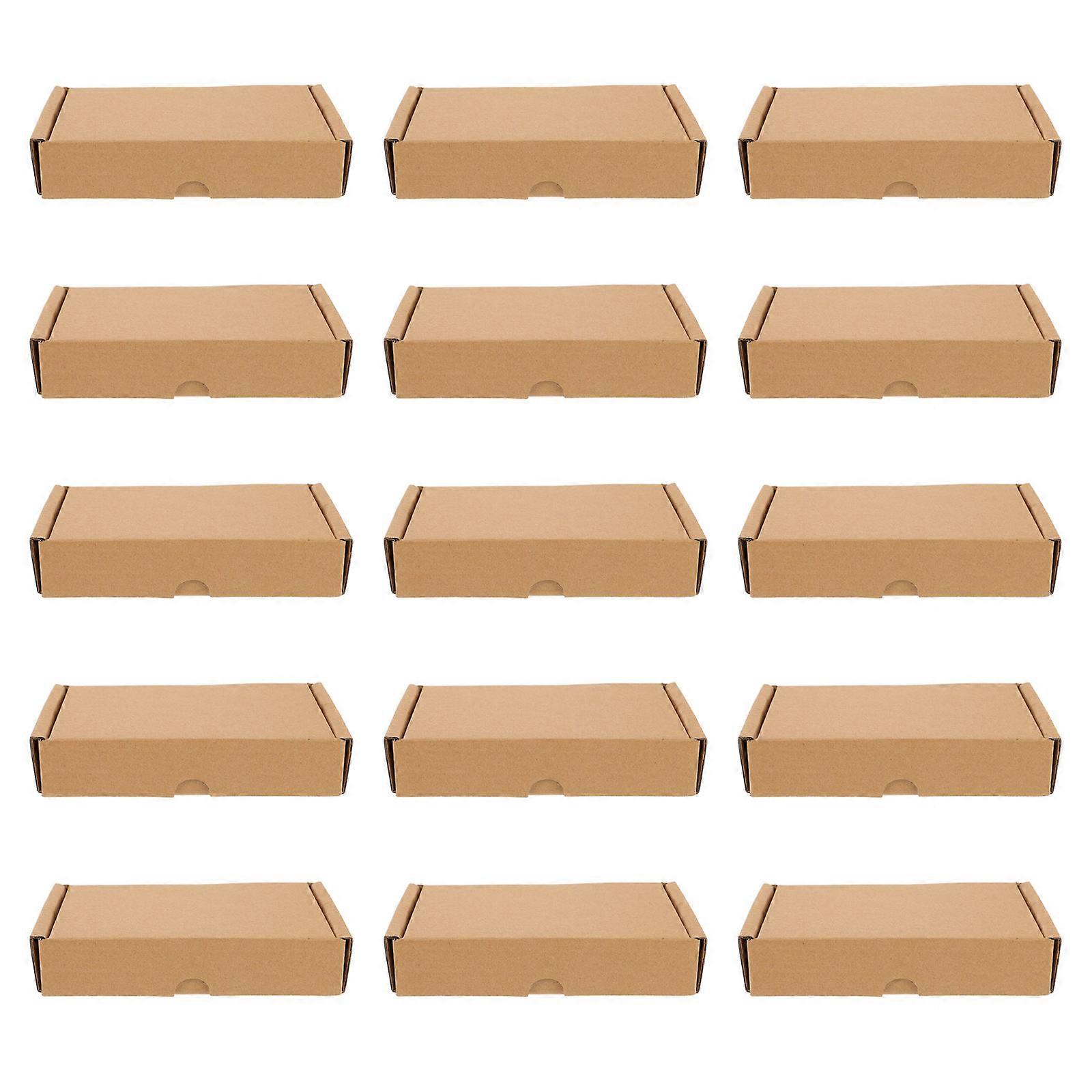 Moving Boxes Corrugated Paper Storage Boxes for Packing 15Pcs Pack