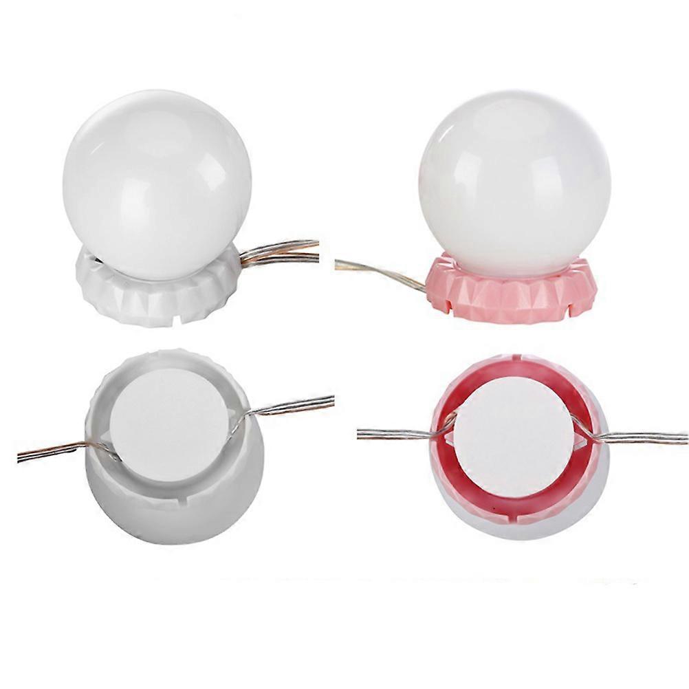 USB Vanity LED Light Bulbs 10 Leds for Makeup Use White Mirror Light