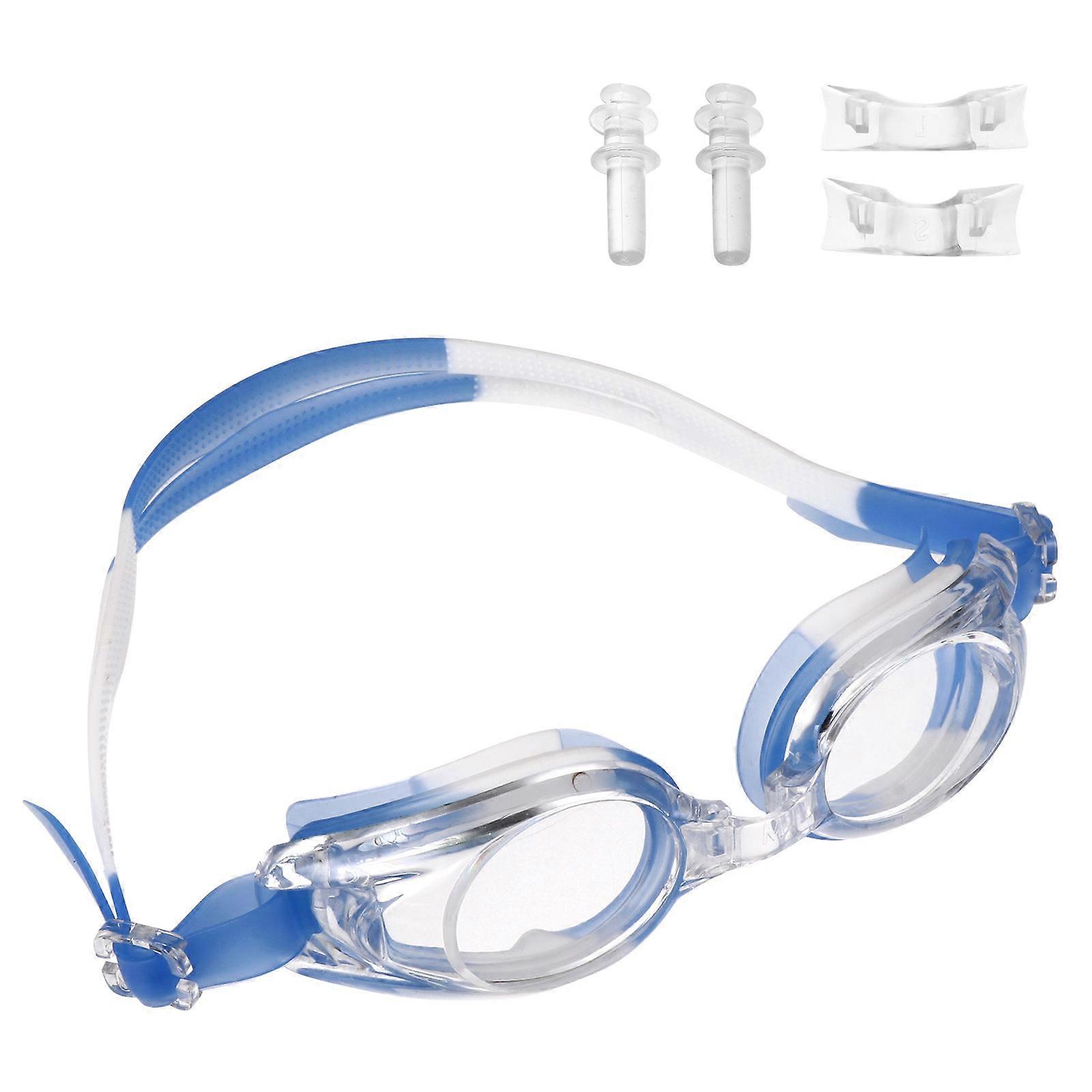 Waterproof Swim Goggles Small Frame for Adults