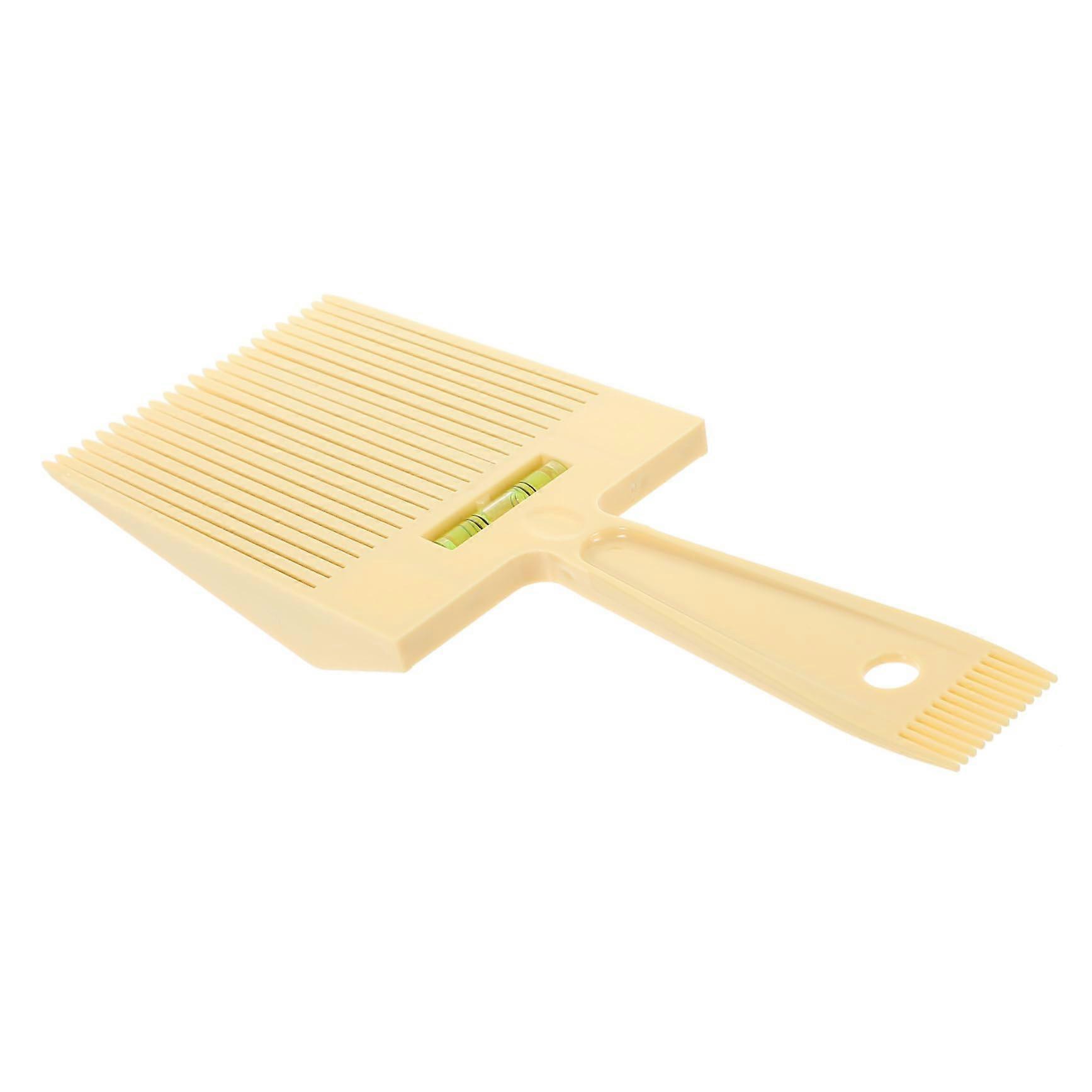 Men's Styling Comb with WideTooth Detangling and Precise Cutting Control, Beige Barber Comb