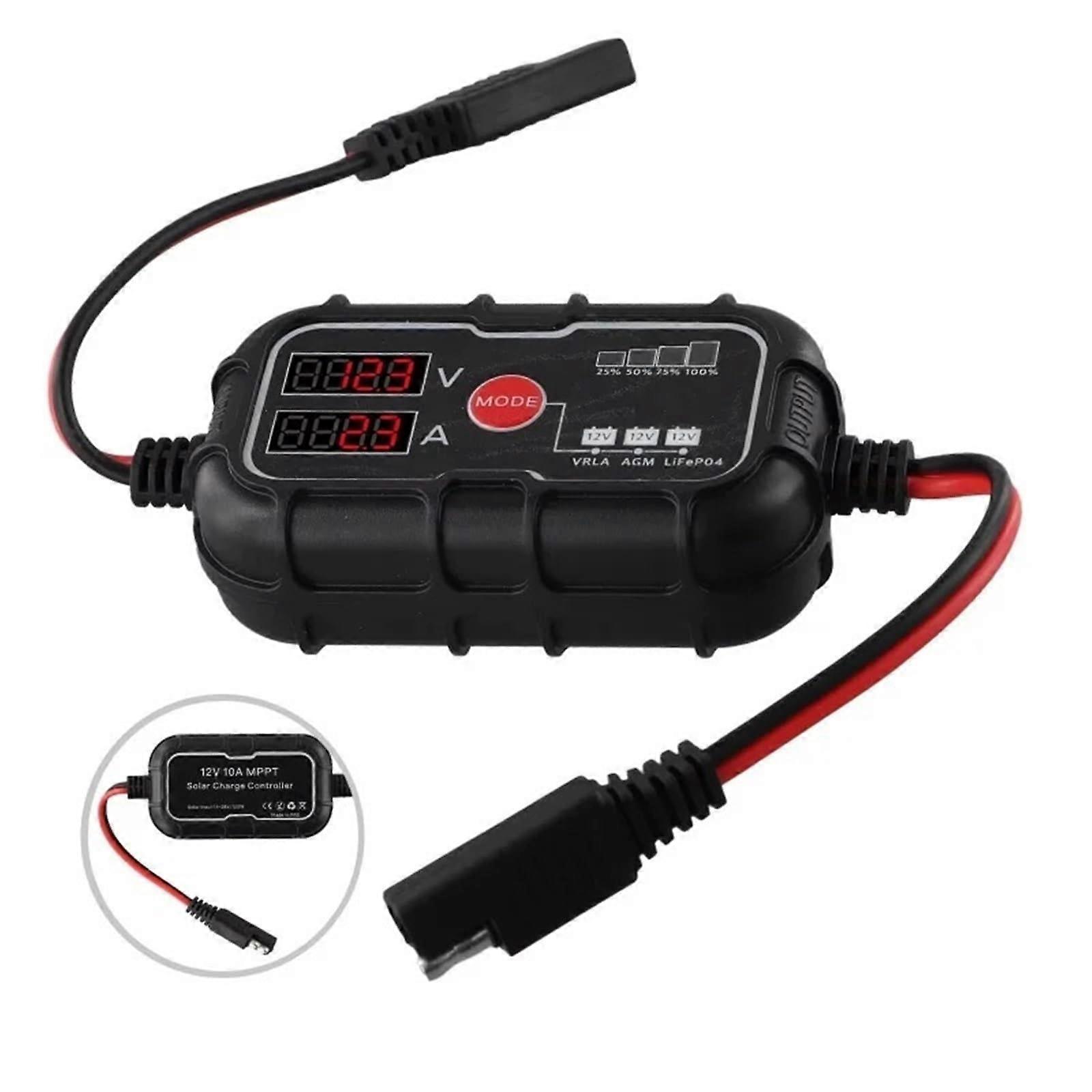 MPPT Solar Charge Controller 10A 12V  Conversion Efficiency for OffGrid Battery Systems