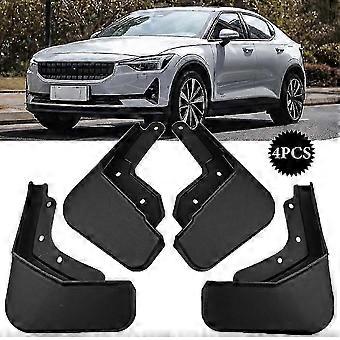 Car-styling Mudflaps For Polestar 2 2021 2022 2023 Mudguards Mud Flaps Splash Guards Front Rear Wheels Fender Car Accessories