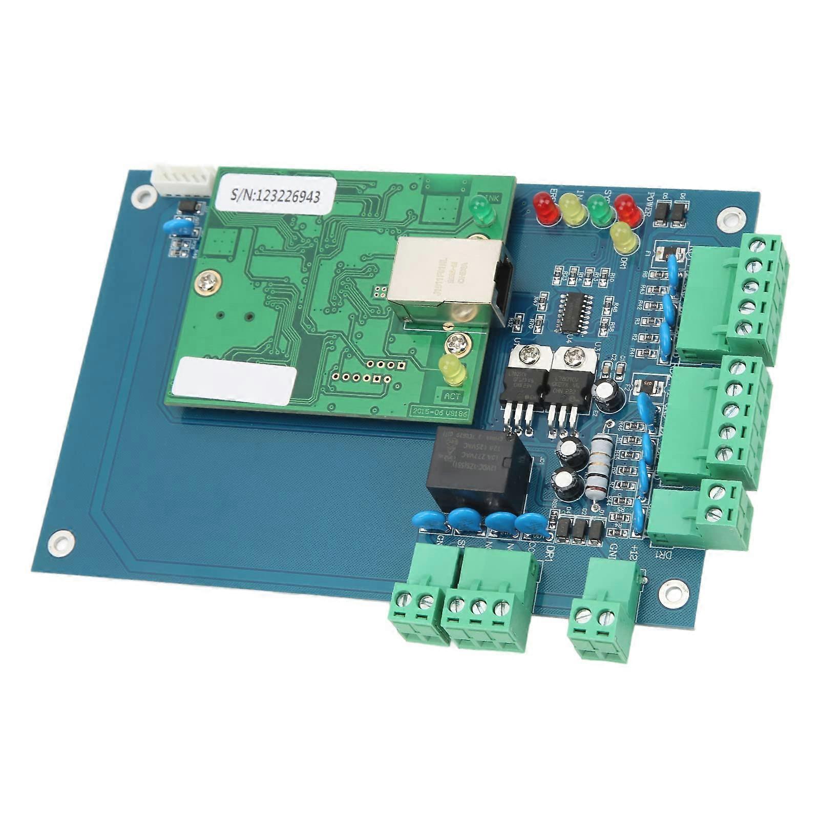 Single Door Access Control System, Speed Verification and Large Data Storage for Secure Entry