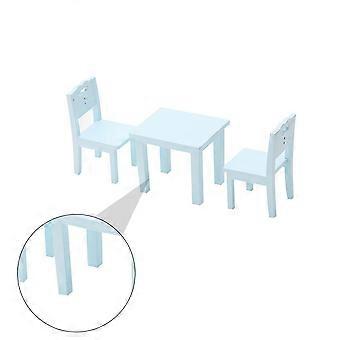 3 Pcs Mini Möbel Mini Stuhl Spielzeug Möbel Modell Spielzeug Stuhl Modell Spielzeug Kinder Schreibtisch Stuhl Set Möbel Modell