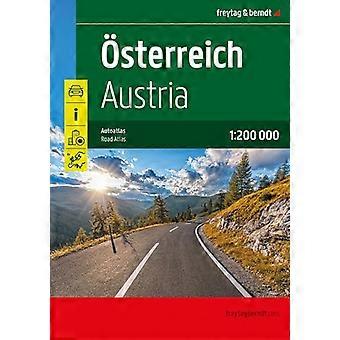 Austria Road Atlas 1200 000 scale