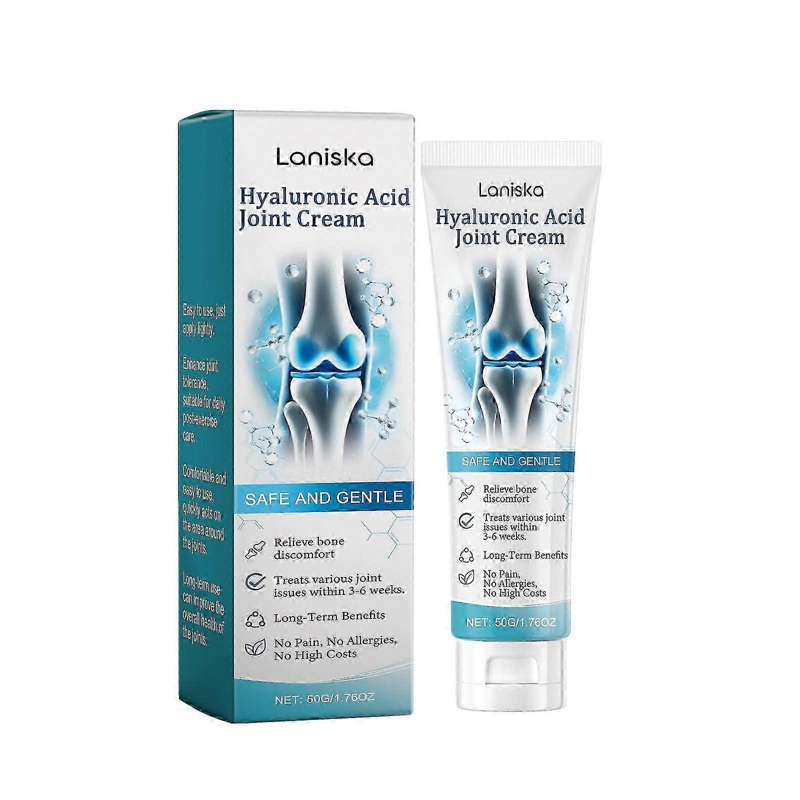 Gel de massage articulaire à l'acide hyaluronique 1-5x, gel de soin avancé pour les articulations et les os du dos, du cou, des mains et des genoux