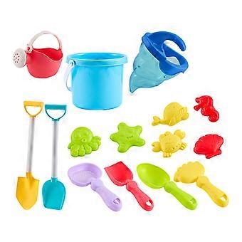 Colorful Plastic Sand And Water Toy Set For Children Outdoor Beach Pool Sensory Play Activities Multicolor