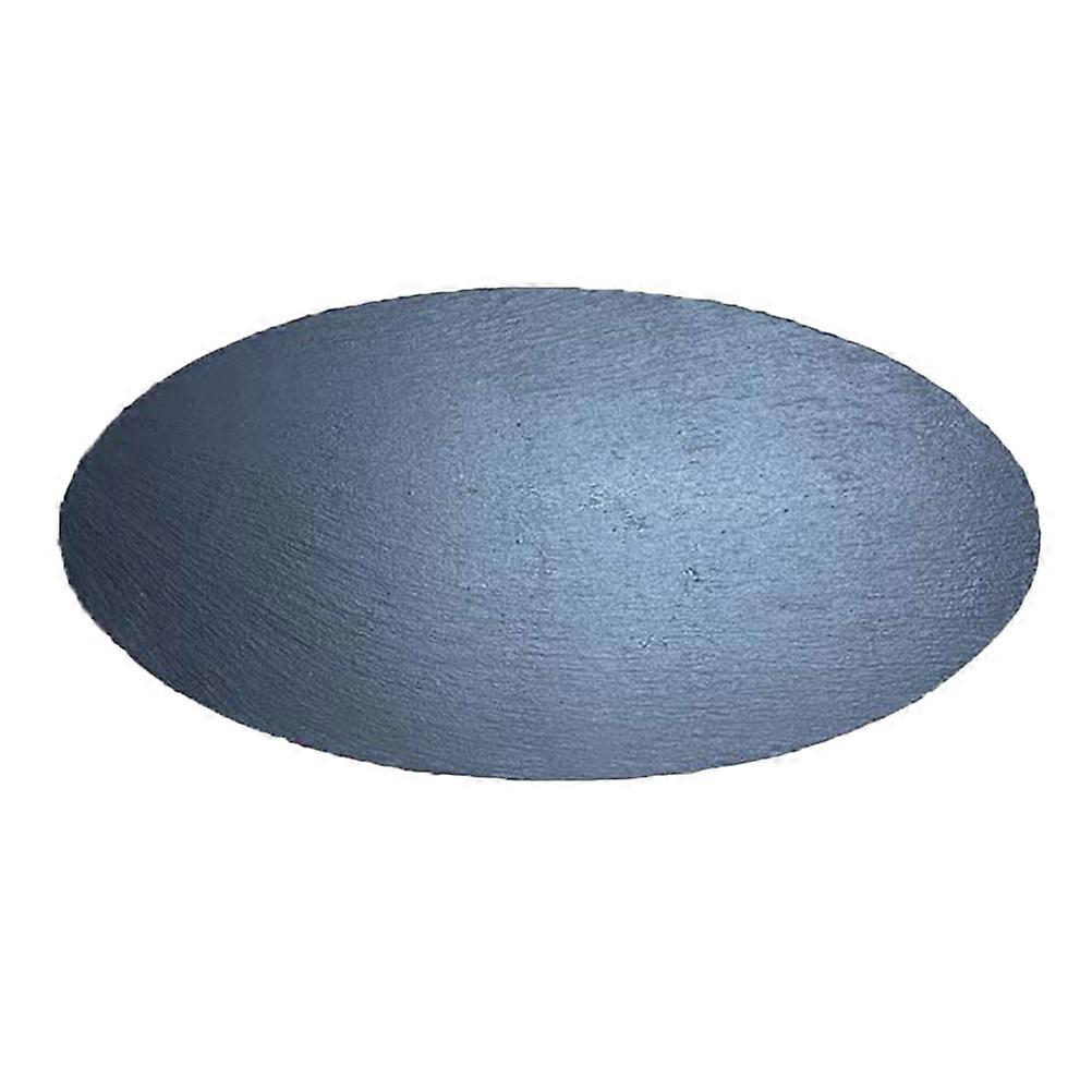 Plate Oval Shape for Steak Serving Black Slabstone Pan