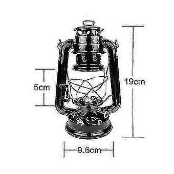 Retro Outdoor Camping Kerosin Lampe Öl Licht Laterne Mediterrane Stil Dekor Multifunktionseisen S