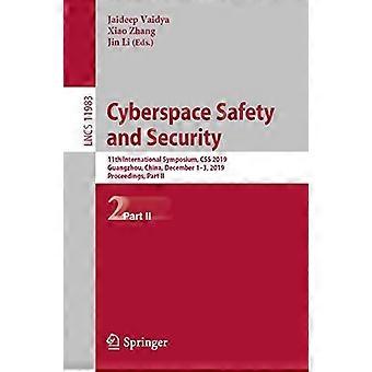 Cyberspace Safety And Security 11th International Symposium Css 2019 Guang - Springer Nature B.V - Paperback - en Book