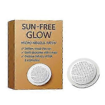 2026 Sun-Free Glow Micro-Needle Tanning Patchs, 7pcs per Pack, Natural Ingredients, Ideal for All Skin Types
