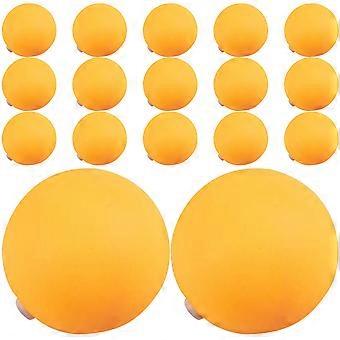 60Pcs Plastic Pingpong Balls Table Tennis Exercise Ball Table Tennis Exercise Machine Pingpong