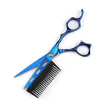 Color Hairdressing Scissors with Comb Heavy Duty Sturdy Hair Scissors compatible with Hair Styling
