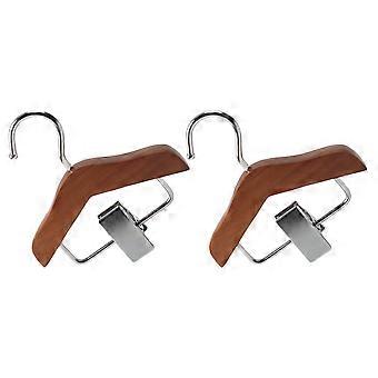 Pet Hangers Brown Dog Clothing Hangers for Clothes 10Pcs Set