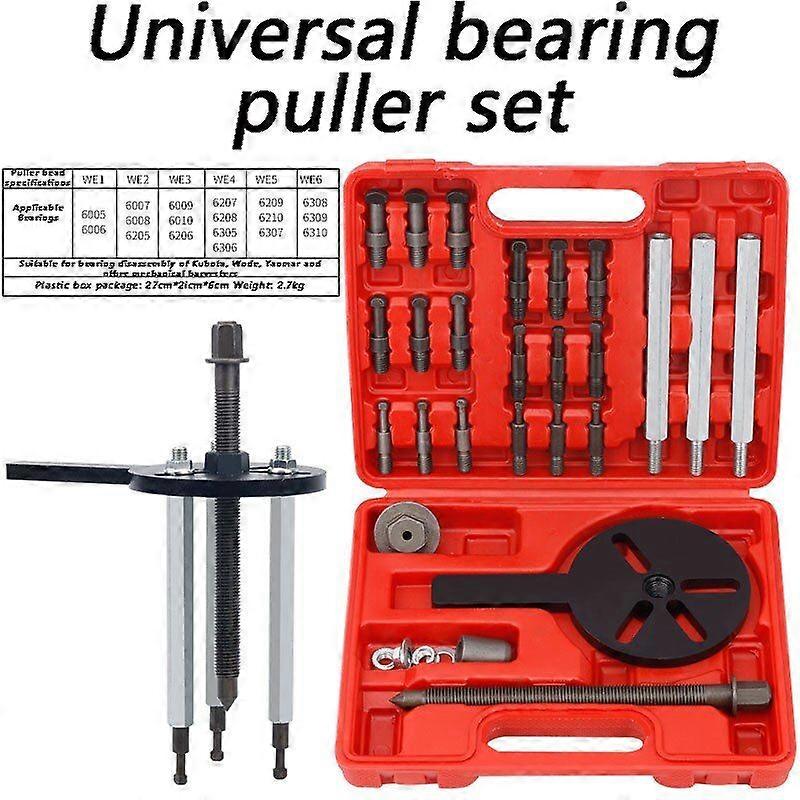 Three-jaw Rama inner hole bearing extractor removal tool Rama multi-functional universal pull code puller puller  Motorcycle Knee & Shin Guards