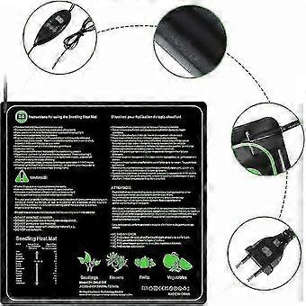 Plant Heat Mat With Thermostat Controller Waterproof Adjustable Greenhouse Heaters For 50.8 50.8 Cm WG