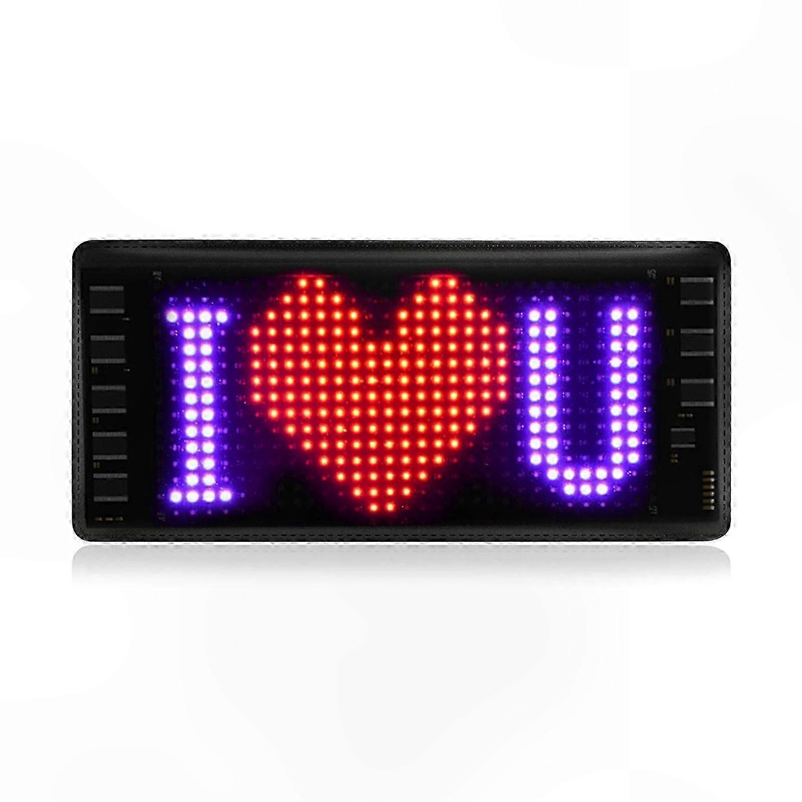 LED Pixel Panel Screen Flexible Addressable RGB Pattern Graffiti Scrolling Text Animation Display Car Shop BluetoothAPP
