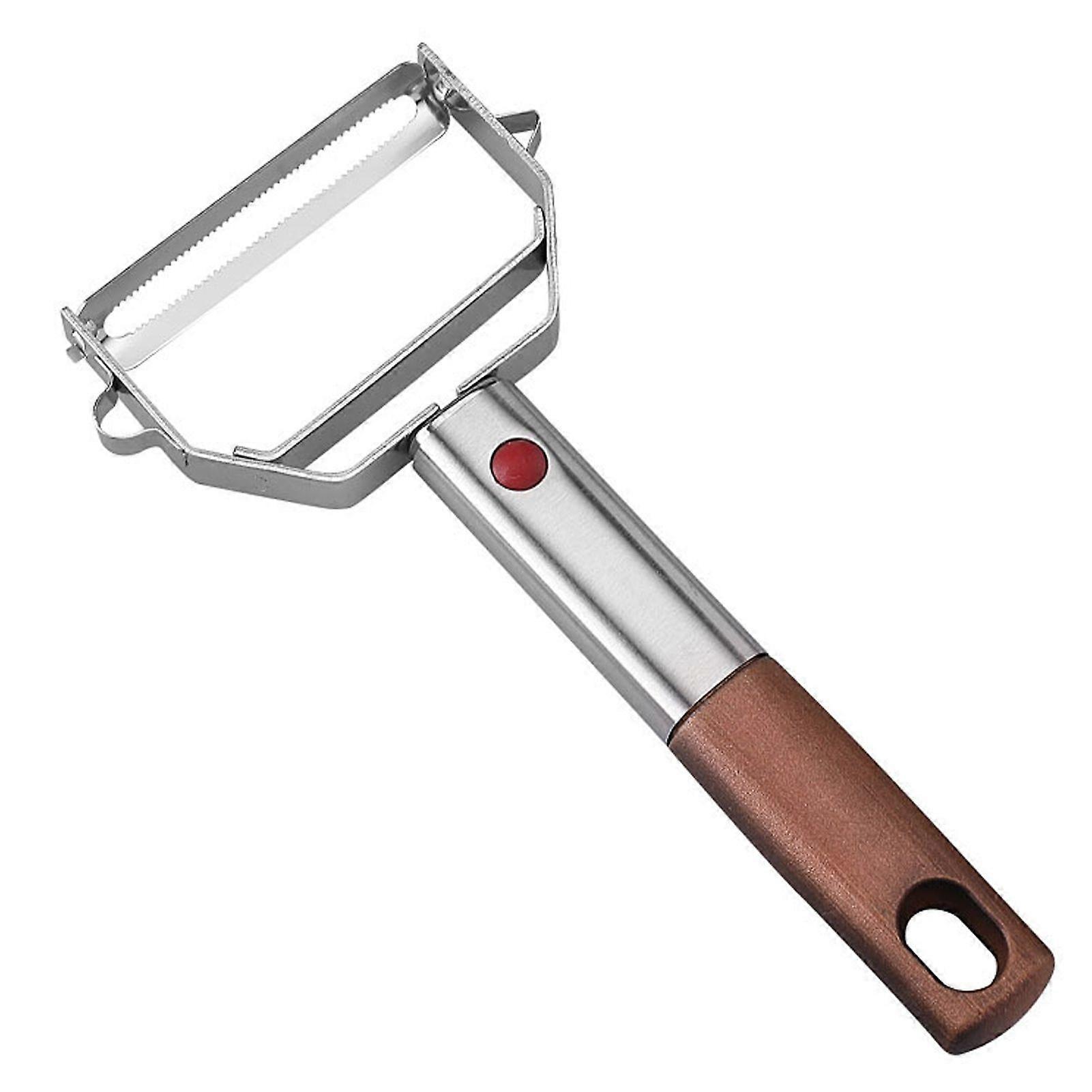 Peeler Double Side Precise Hanging Hole Peeling Wire Grinding Function Fruit Grater for Kitchen