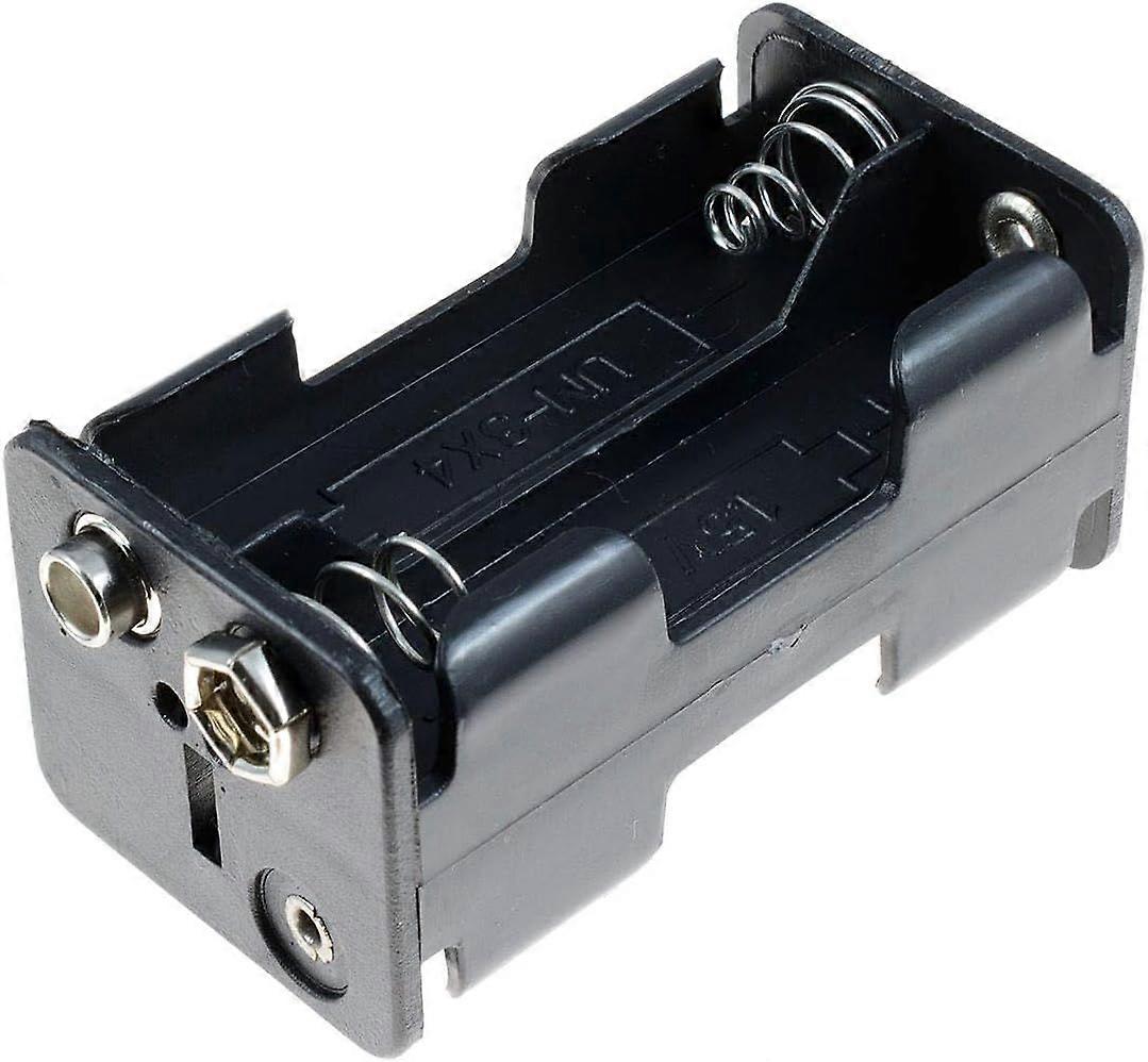 AA x 4 (2+2) Battery Holder Press Studs Connection