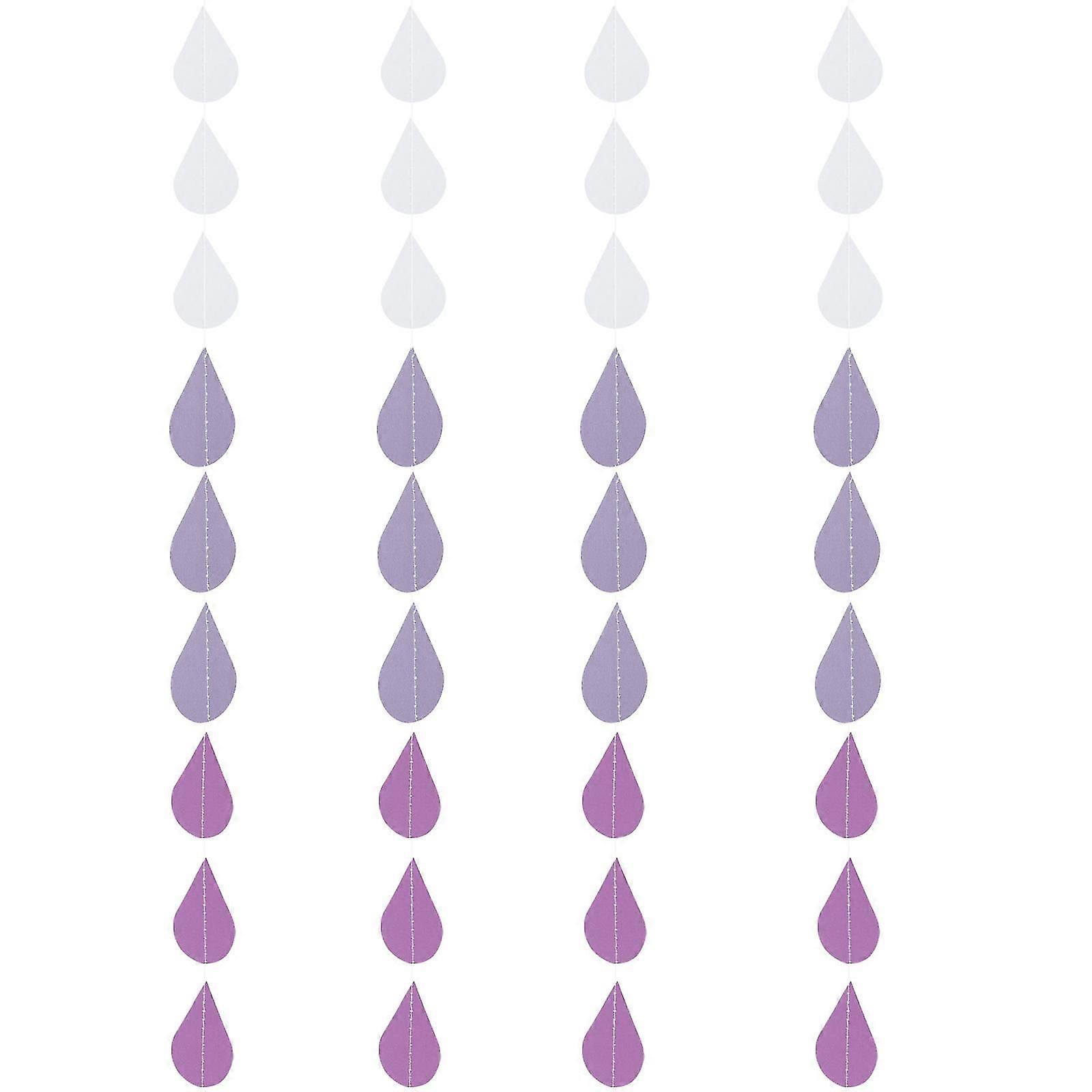 Raindrop Banner Wedding Party Layout for Decor 16 Strings