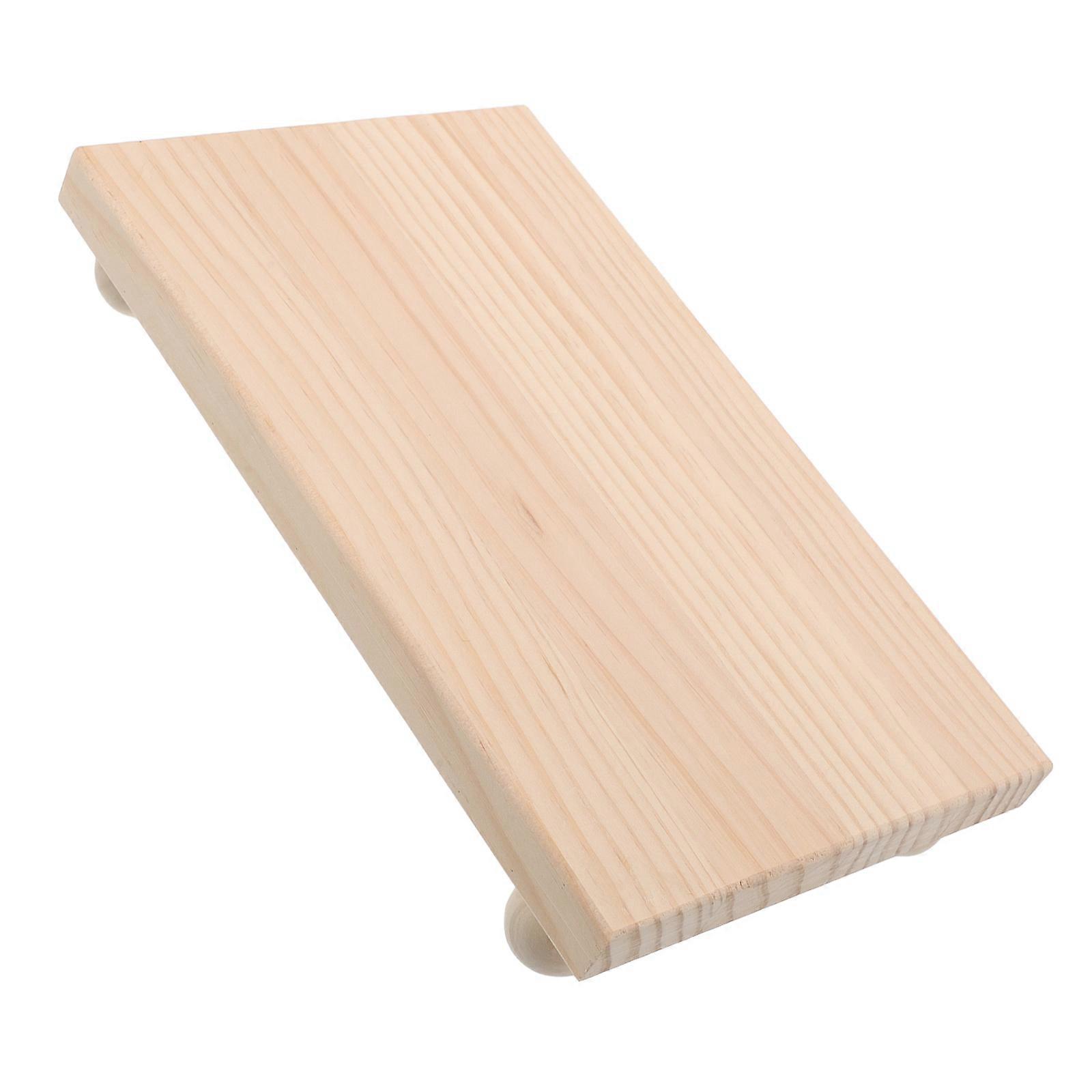 Rectangular Perfume Tray Solid Wood Vanity Tray for Makeup Organizer