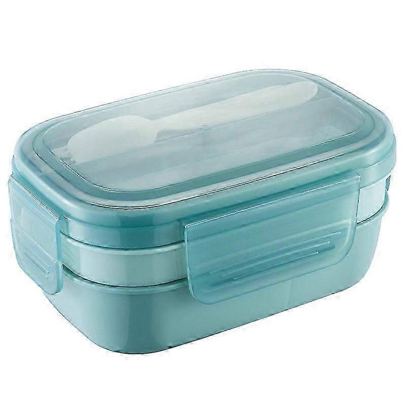 Double Layer Students Removable Lunchbox Food Storage
