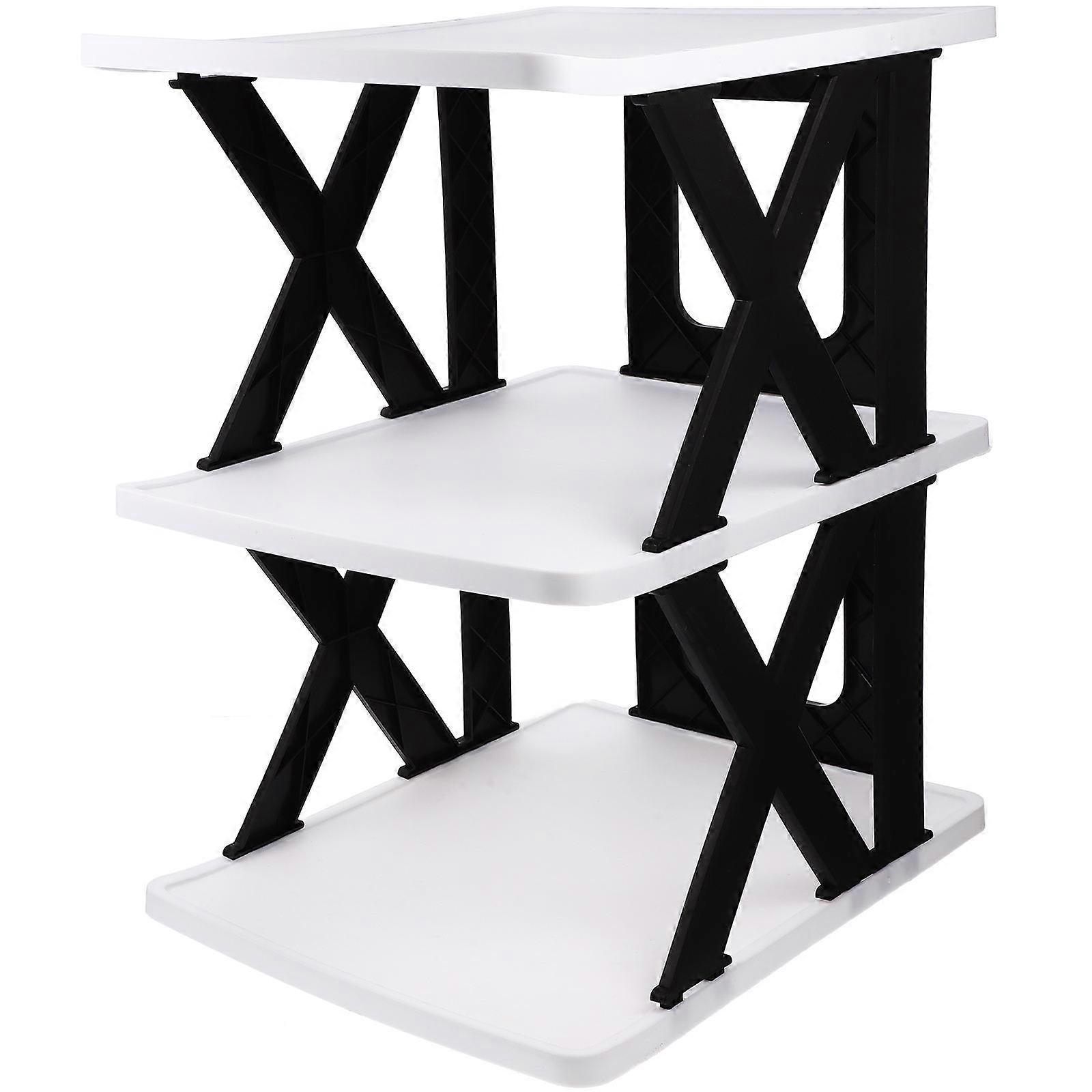Multi Layer Shoe Rack Plastic Shoe Storage for Storage Use