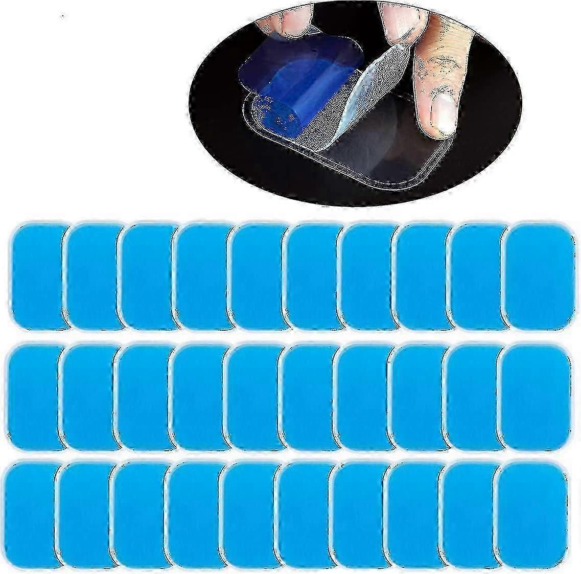 Replacement Gel Sheets for 60 Pack Ems Trainer with Abdominal Stimulation Pad