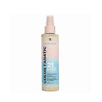 Color Fanatic Spray multifunzionale senza risciacquo per capelli colorati, trattamento termoprotettivo senza risciacquo, senza solfati e vegano, 200 ml
