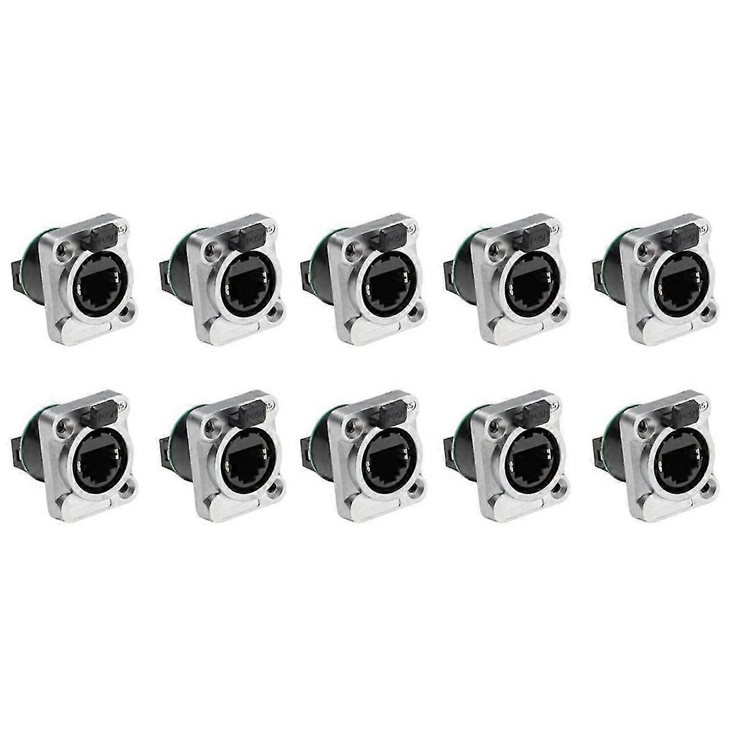 Ethernet Rj45 Chassis Socket NE8FDP Ethernet Pass Through Connector A