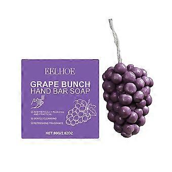 Grape Bunch Soap With A Gentle, Refreshing And Clean Fragrance Is Suitable For Daily Use. It Is A Grape Bunch-Shaped Soap
