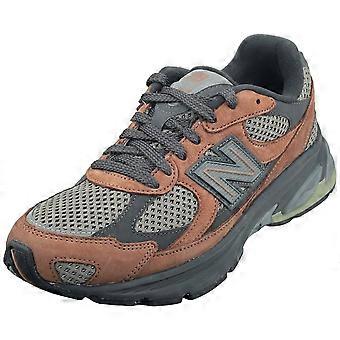 Baskets New Balance 2010 unisexes décontractées marron et noir