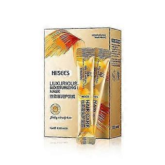Intensiv feuchtigkeitsspendende Haarmaske für trockenes und strapaziertes Haar, 20 Beutel à 10 ml, für seidig-glattes Haar.