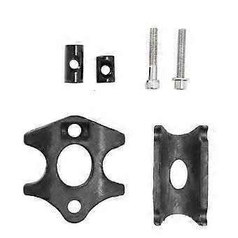 Carbonvezel zadelpenklemvoet afdekking accessoires mountainbike racefiets zadelpen bovenkap compatibel met achterzadelpen