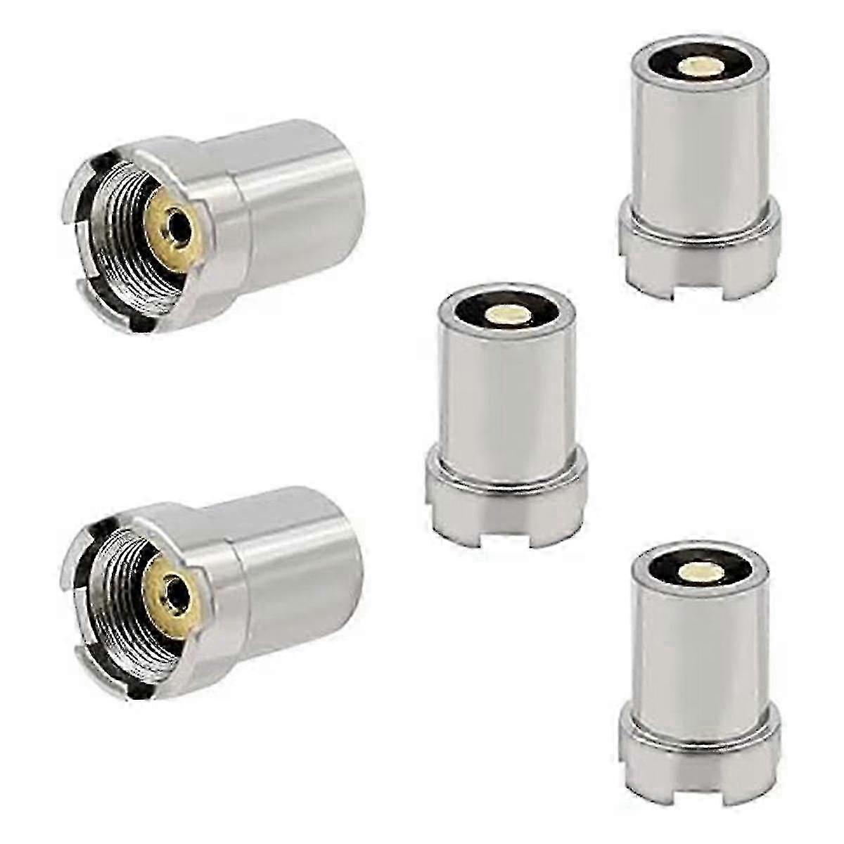 5Pcs Connectors 510 Adapter, Magnetic Adapter Thread Adapter Kit