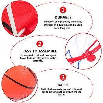ABS-basketbalframe voor wandmontage, geschikt om mee te spelen (1 set).