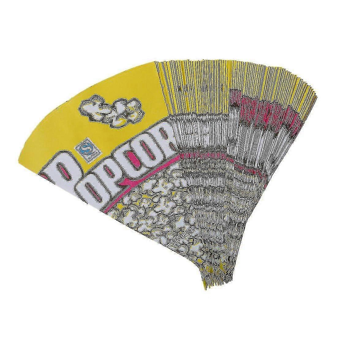 100x Popcorn Tašky Papierové tašky Mandle Popcorn S